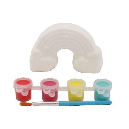 Color Your Own 3D Ceramic Rainbow Kit by Creatology&#x2122;